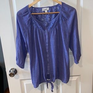Stylish button up blouse